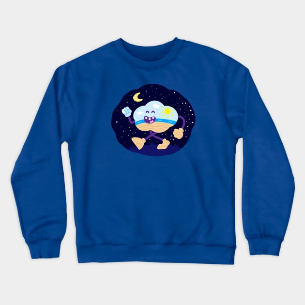 Sweet Dream Crewneck Sweatshirt by CamelCactusCreations